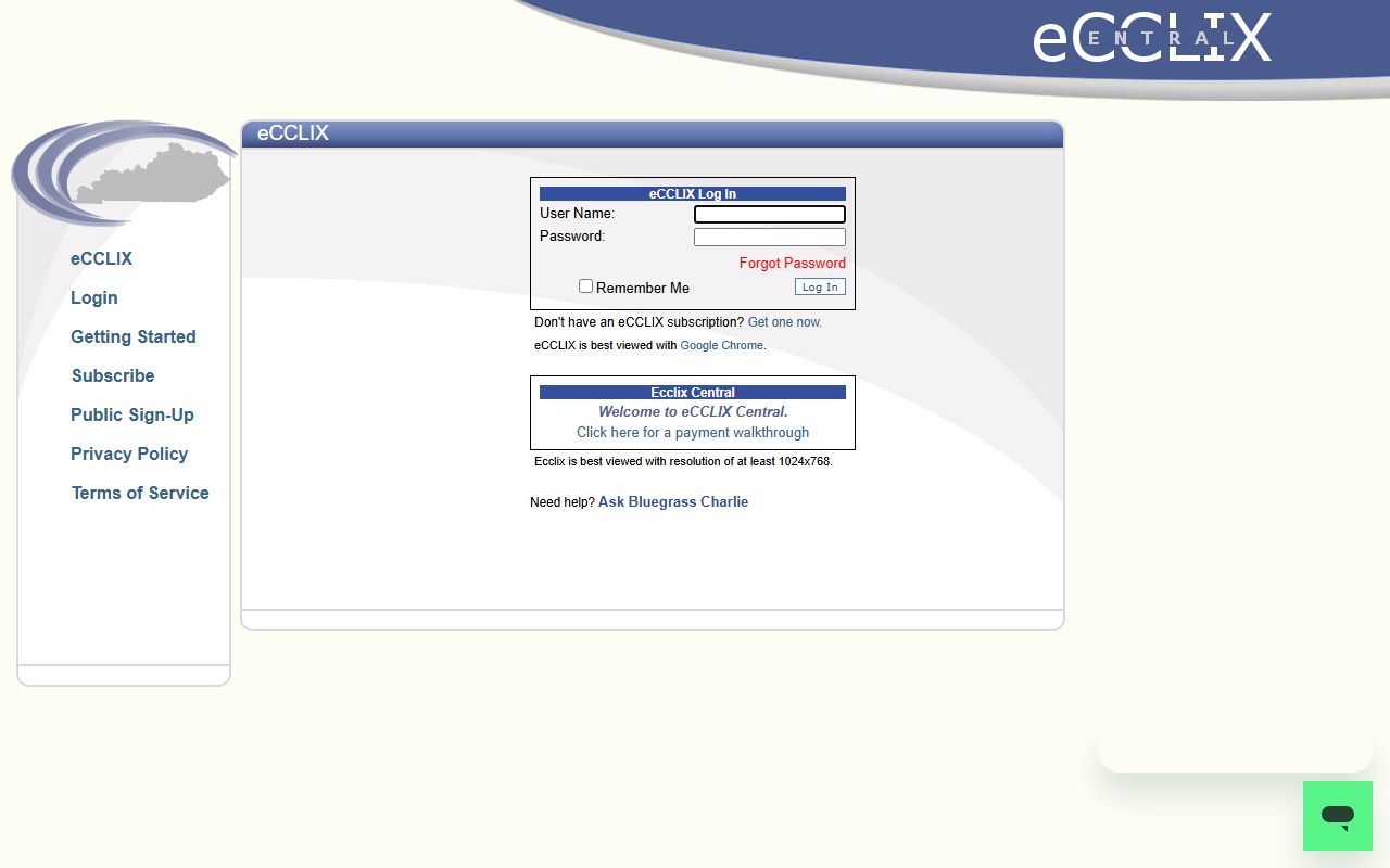 Lee County probate records eCCLIX login